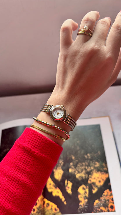 Dainty Duo-tone Watch Collection 1990s