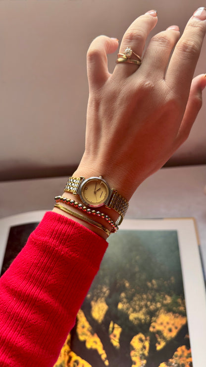 Dainty Duo-tone Watch Collection 1990s