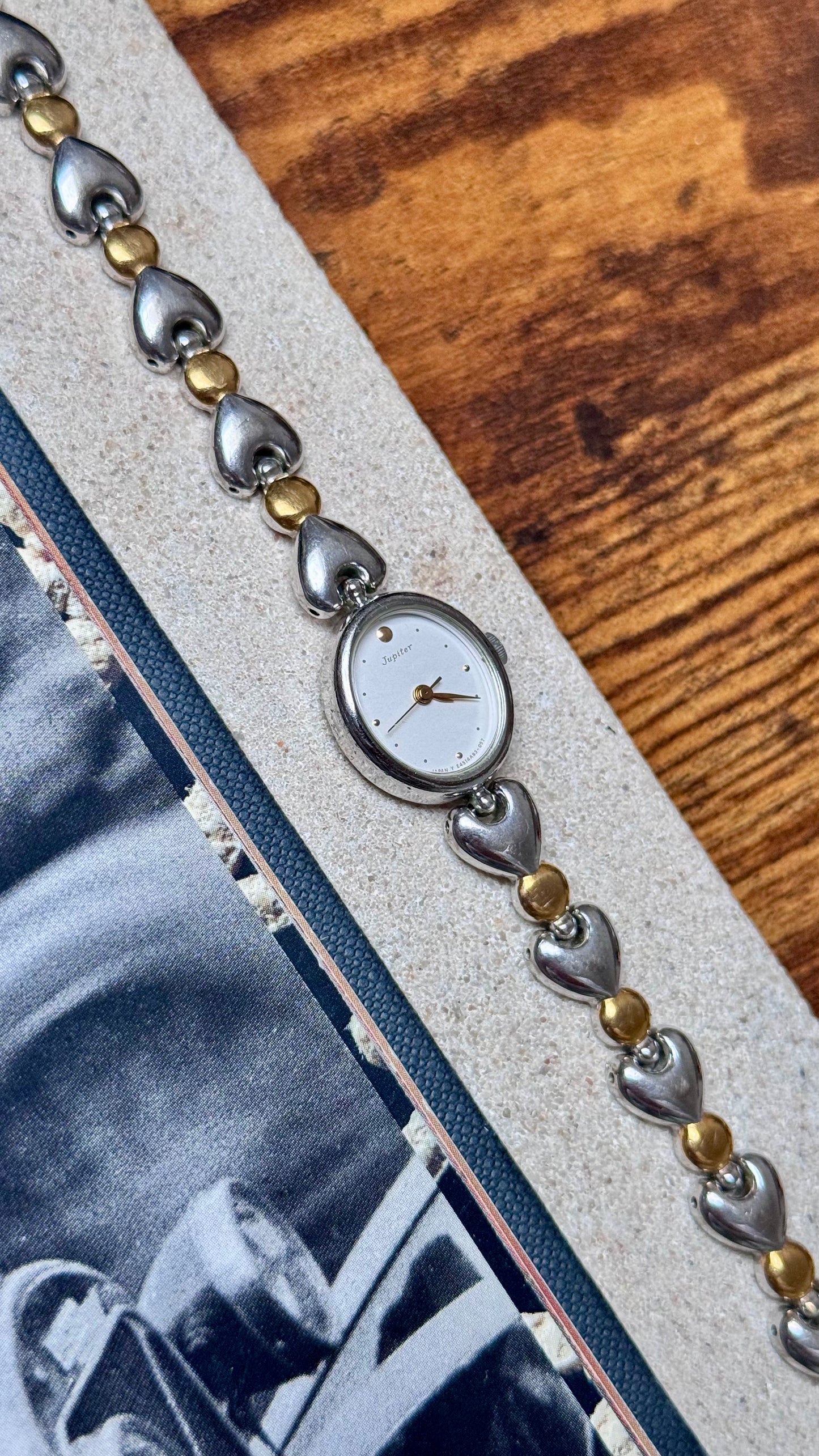 ORIENT Jupiter vintage watch - Heart Bracelet