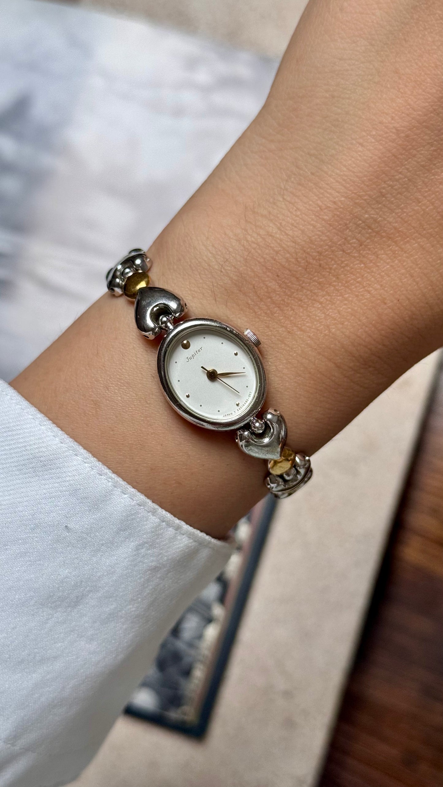 ORIENT Jupiter vintage watch - Heart Bracelet