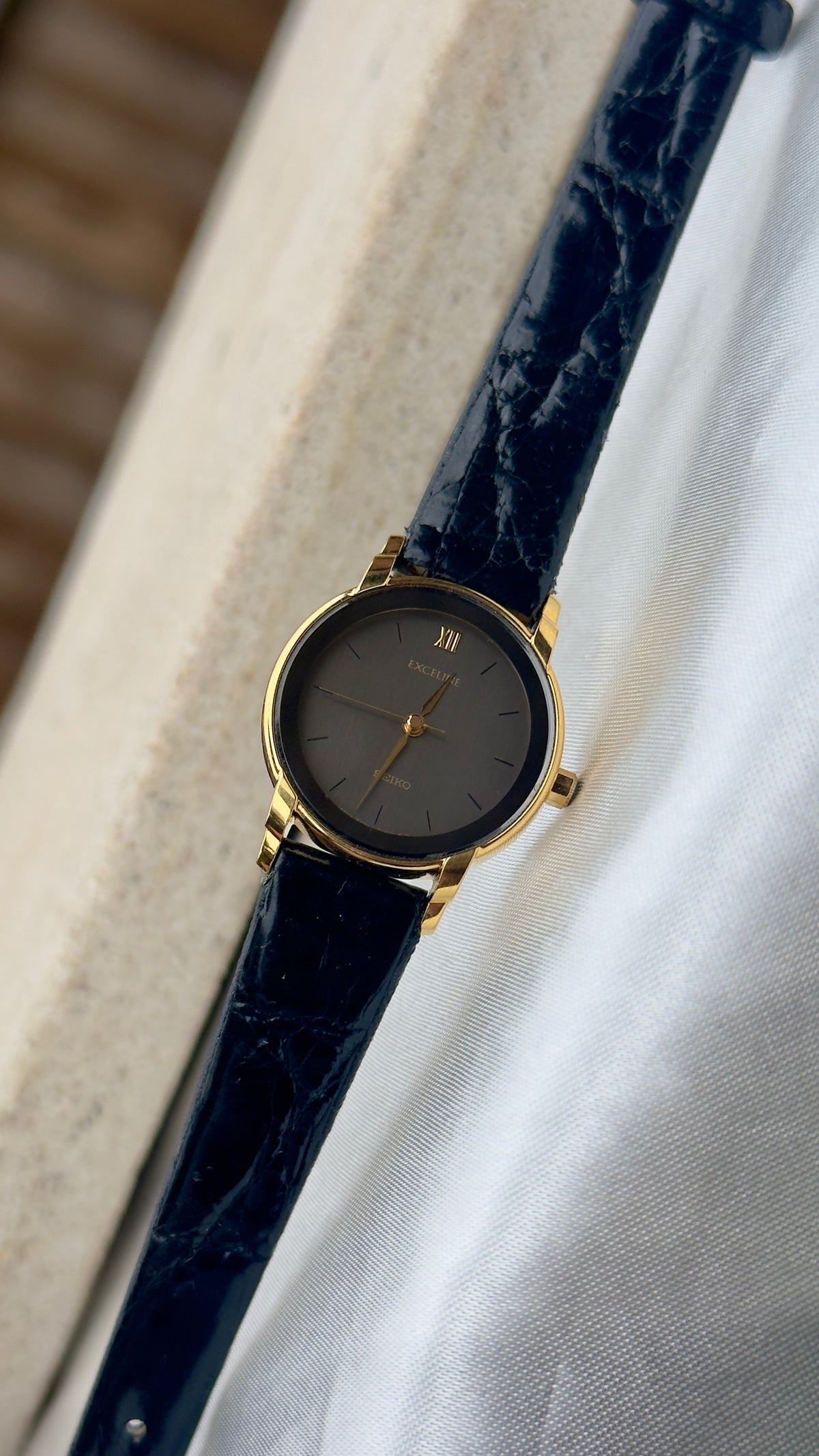 Near Mint - Vintage Seiko Exceline 1991 Watch - Gold Plated