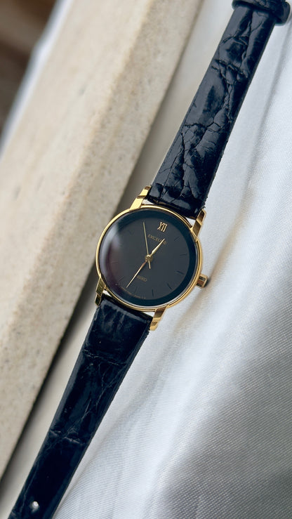 Near Mint - Vintage Seiko Exceline 1991 Watch - Gold Plated