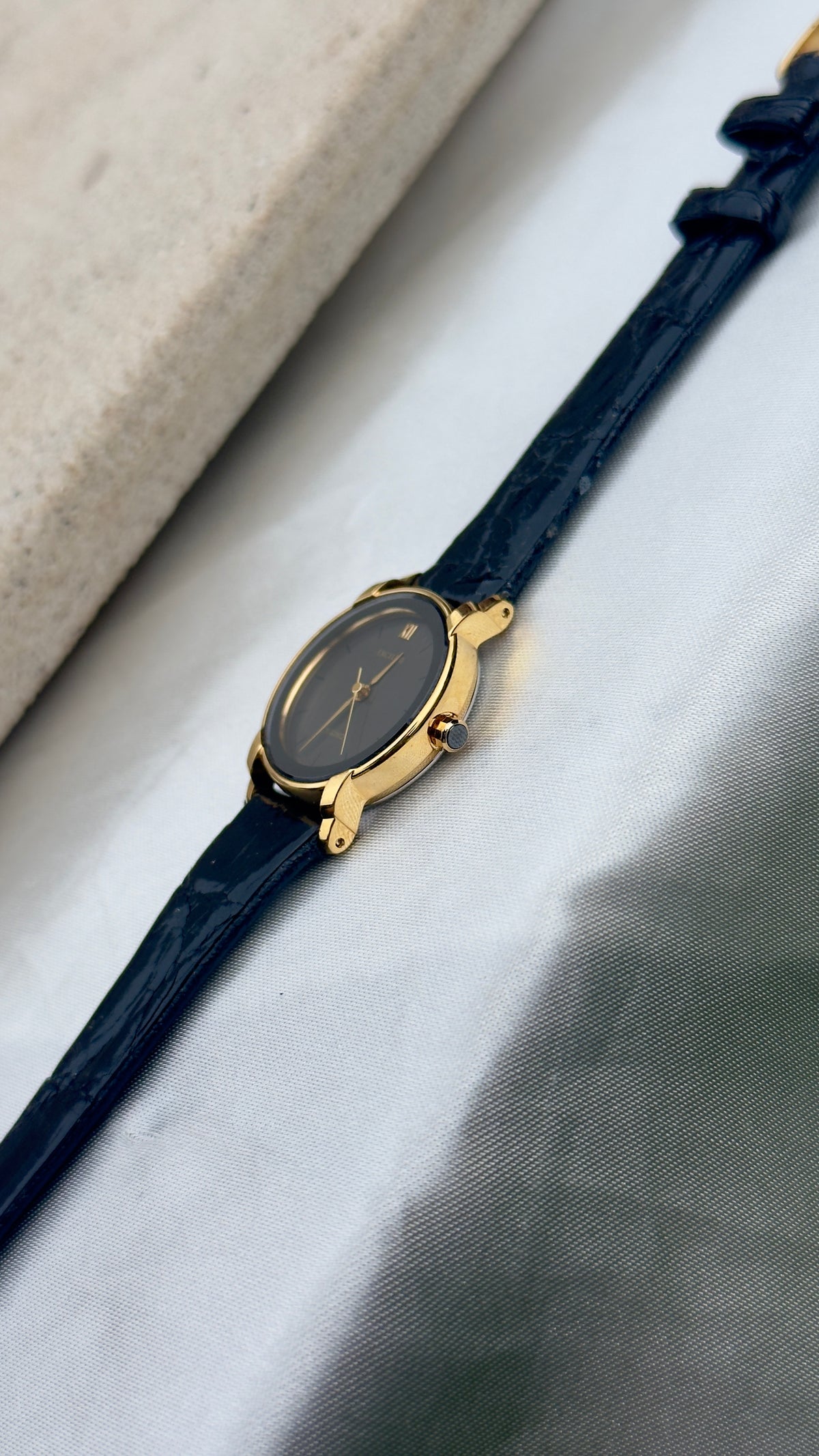 Near Mint - Vintage Seiko Exceline 1991 Watch - Gold Plated
