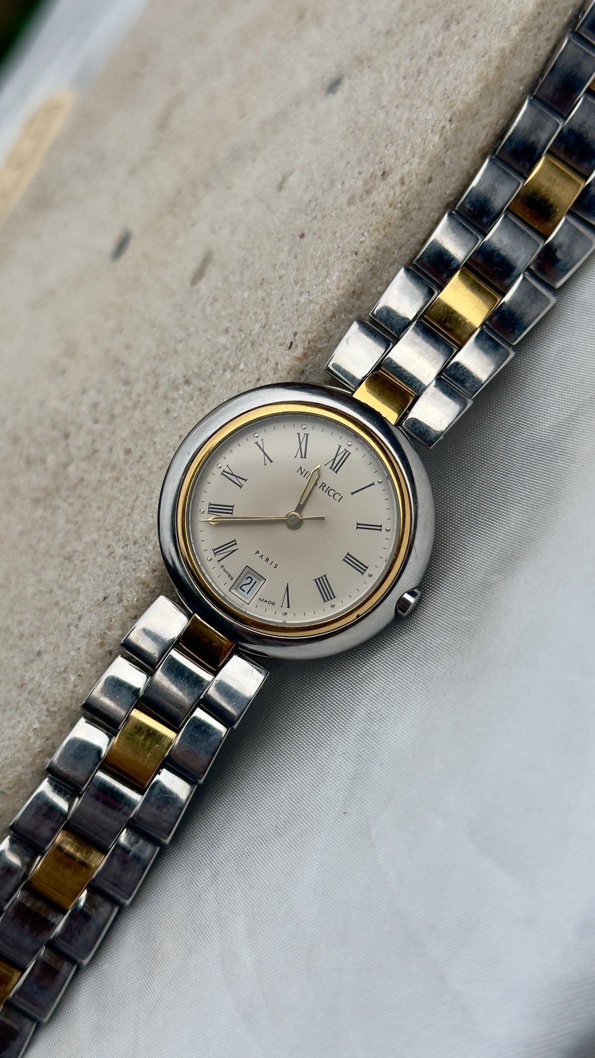 Nina Ricci vintage watch 1990s