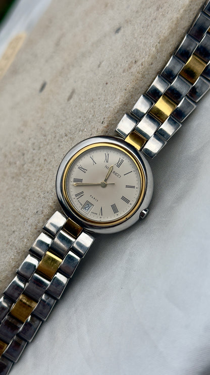 Nina Ricci vintage watch 1990s