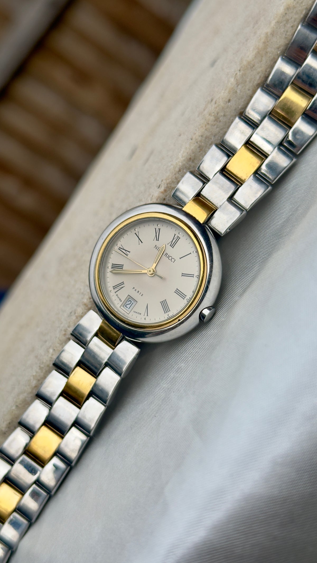 Nina Ricci vintage watch 1990s
