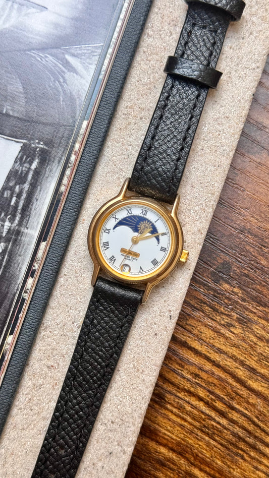Super Rare Vintage Brorgne Watch- Moon Calendar