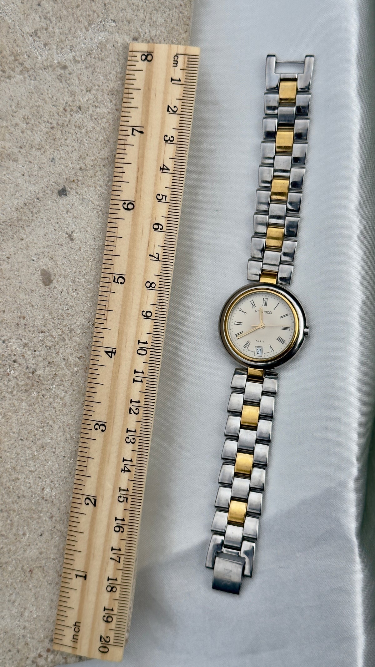 Nina Ricci vintage watch 1990s