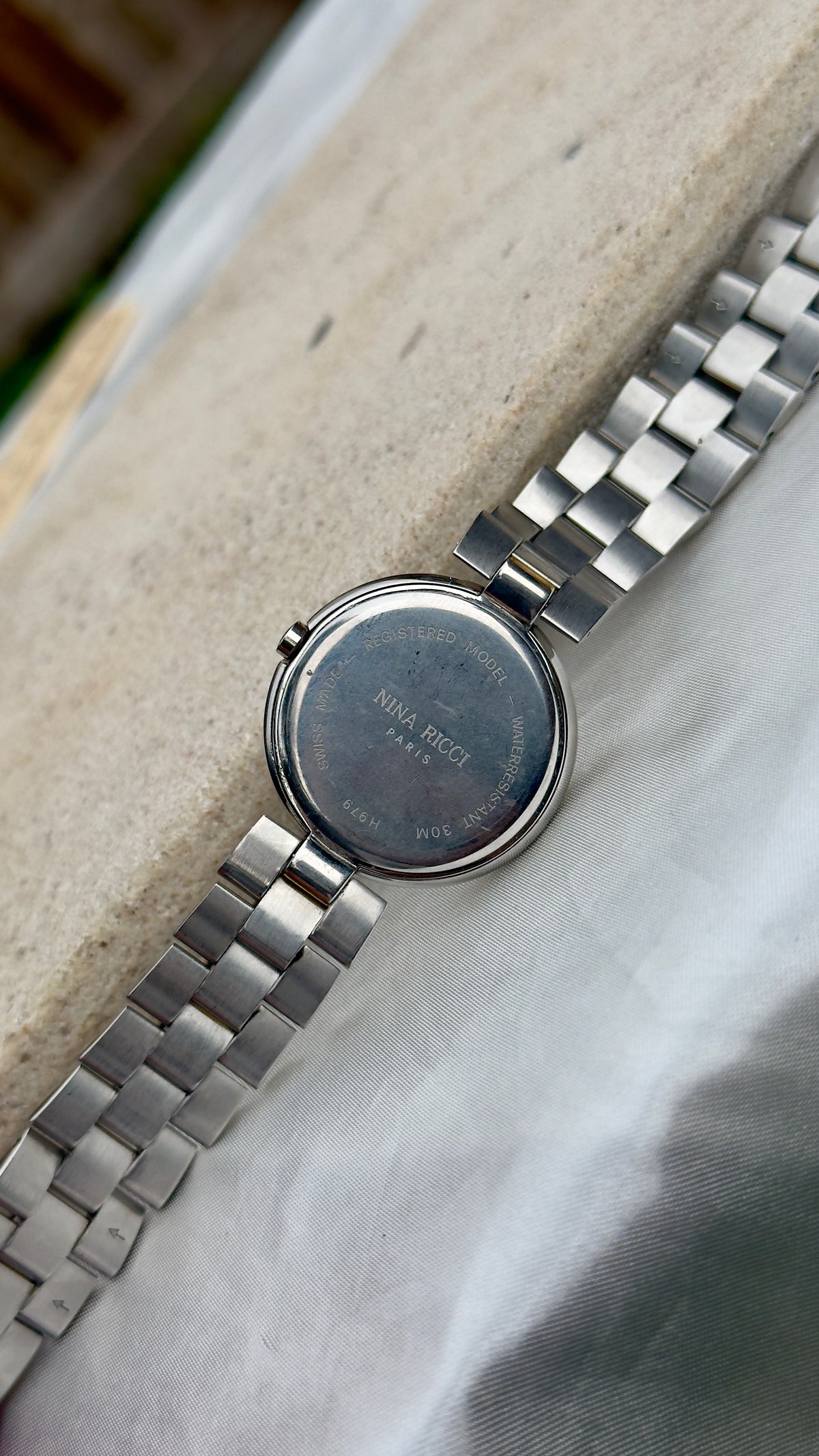 Nina Ricci vintage watch 1990s