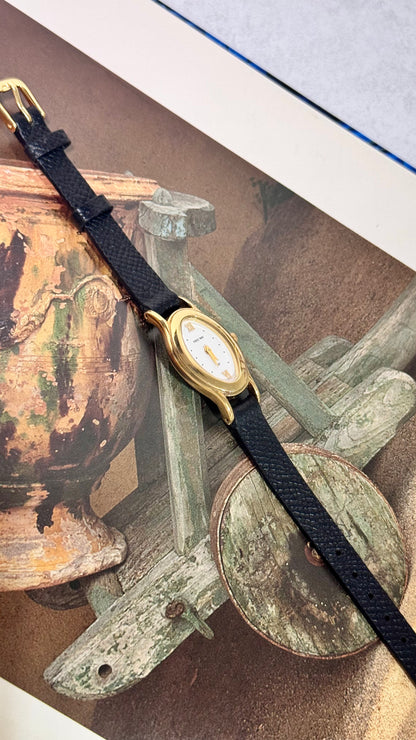 Vintage Citizen Free Way 2000 Watch - Bespoke Leather