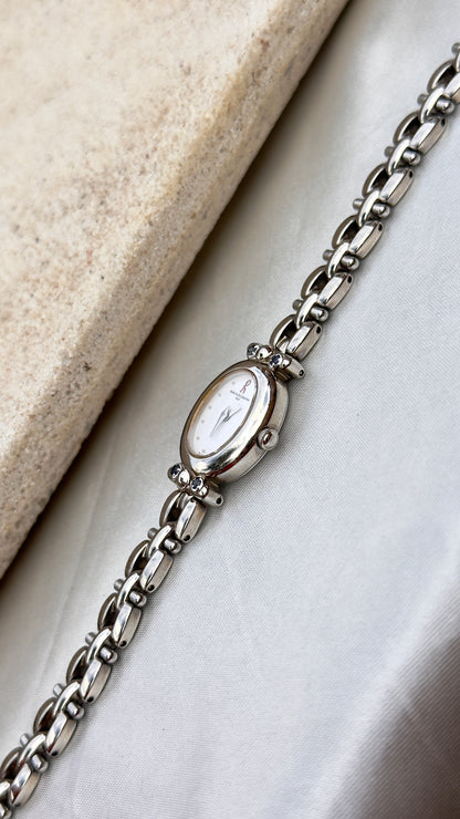 Roberta di Camerino Italy vintage watch - sapphires adorned case