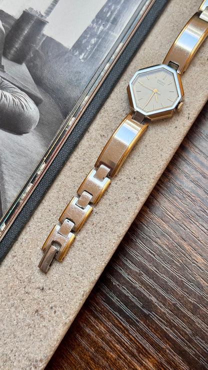 Octagonal Seiko Vintage Watch 1992