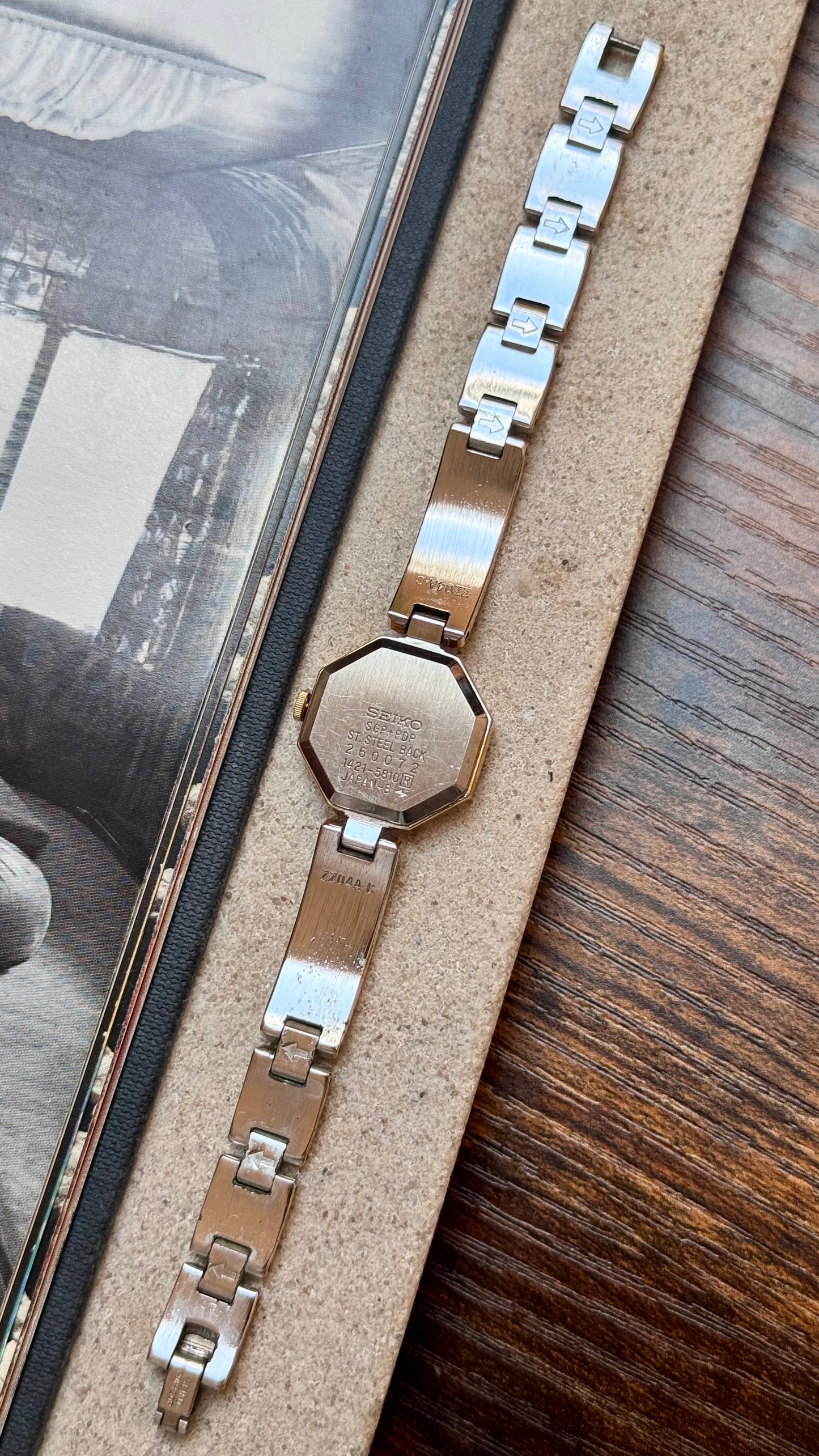 Octagonal Seiko Vintage Watch 1992