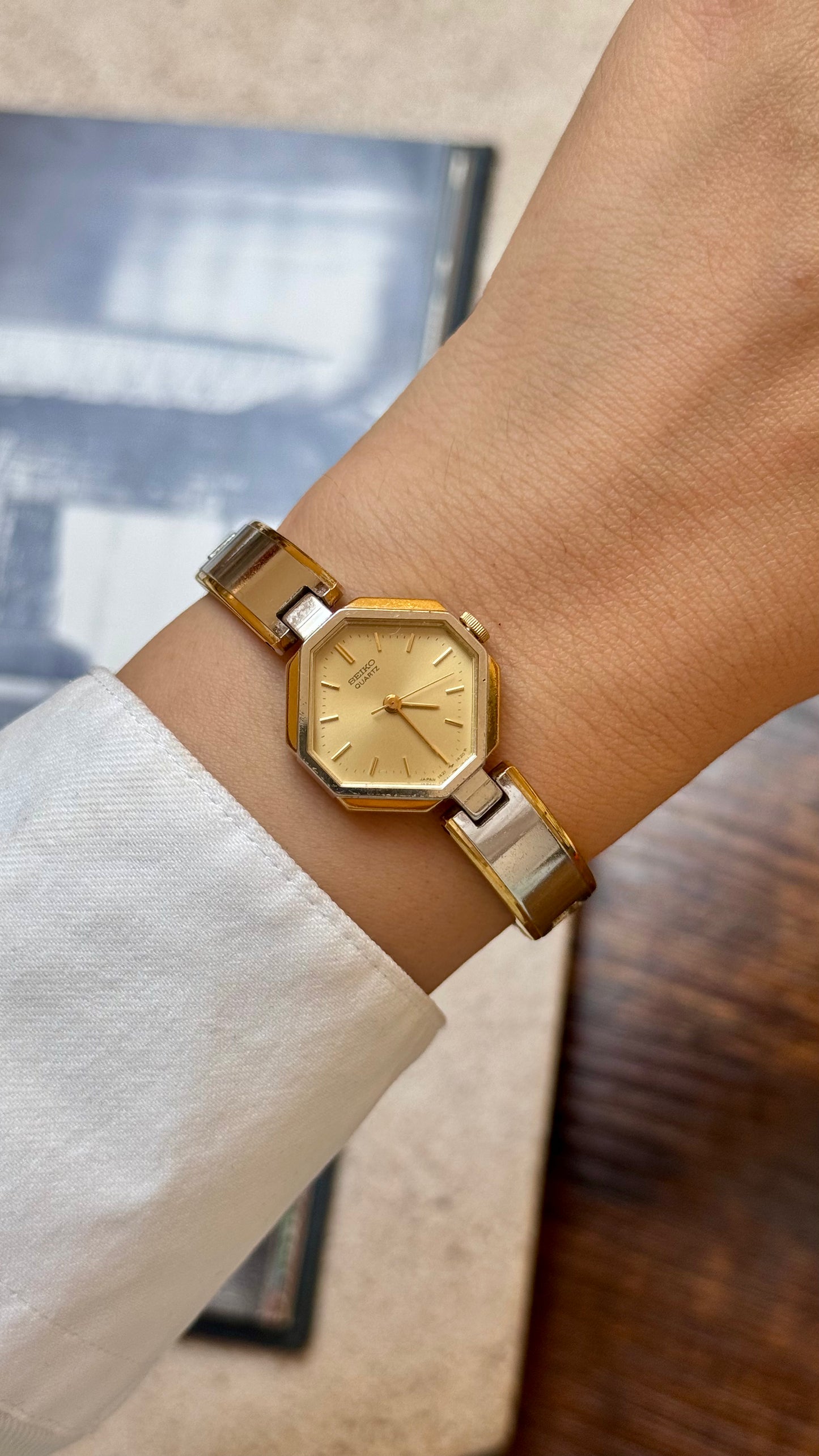 Octagonal Seiko Vintage Watch 1992