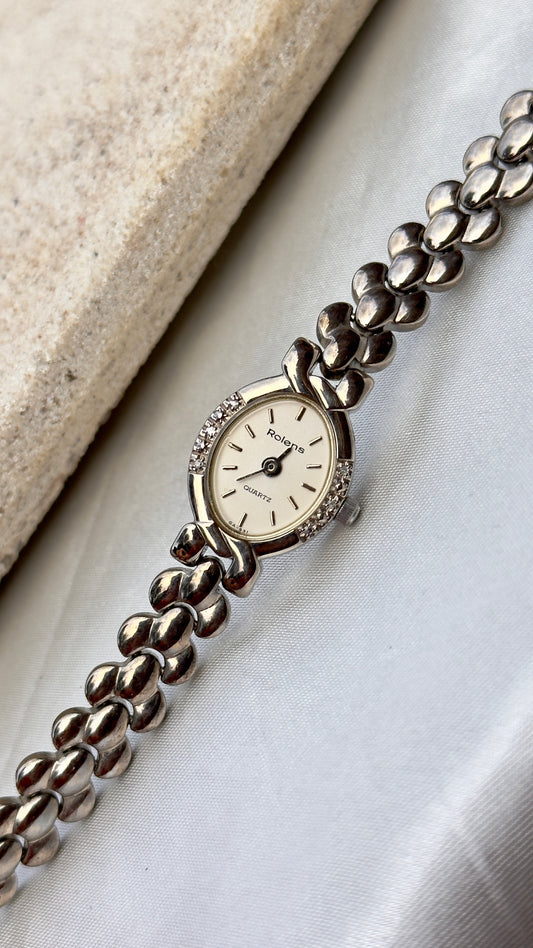 Rolens vintage watch 1990s - Sapphire glass & Diamonds