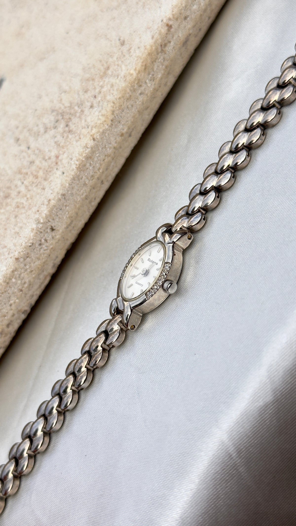 Rolens vintage watch 1990s - Sapphire glass & Diamonds