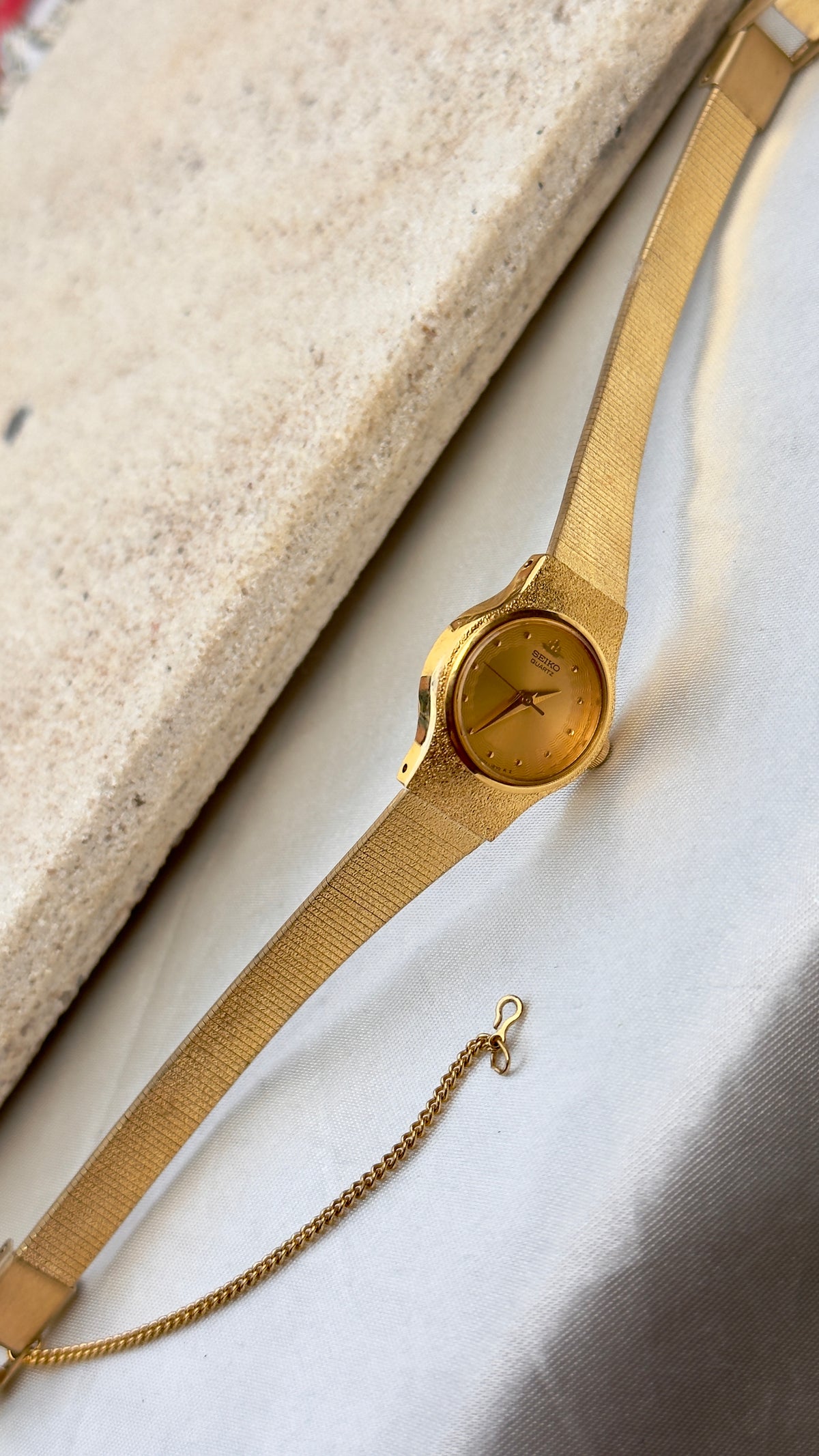 Near Mint Conditiion Seiko Vintage Watch 1992 - Champagne Dial