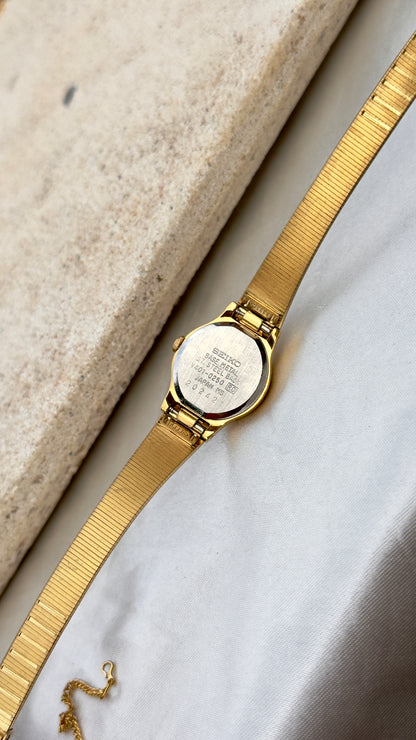 Near Mint Conditiion Seiko Vintage Watch 1992 - Champagne Dial