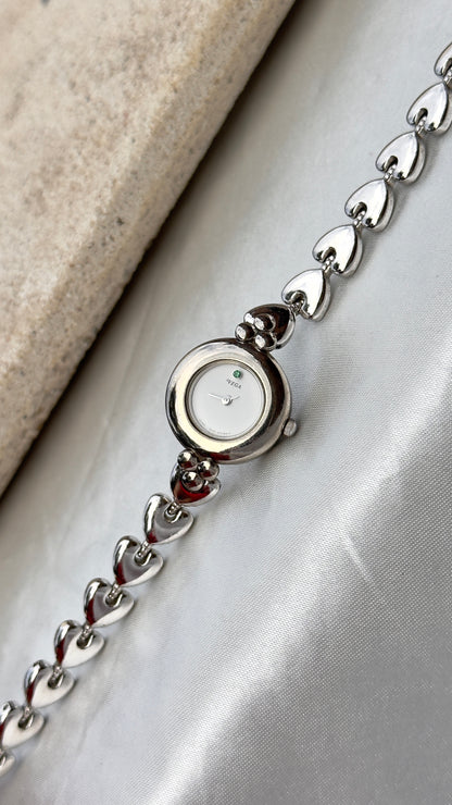 Citizen Vega Vintage Watch 1995, Heart Bracelet