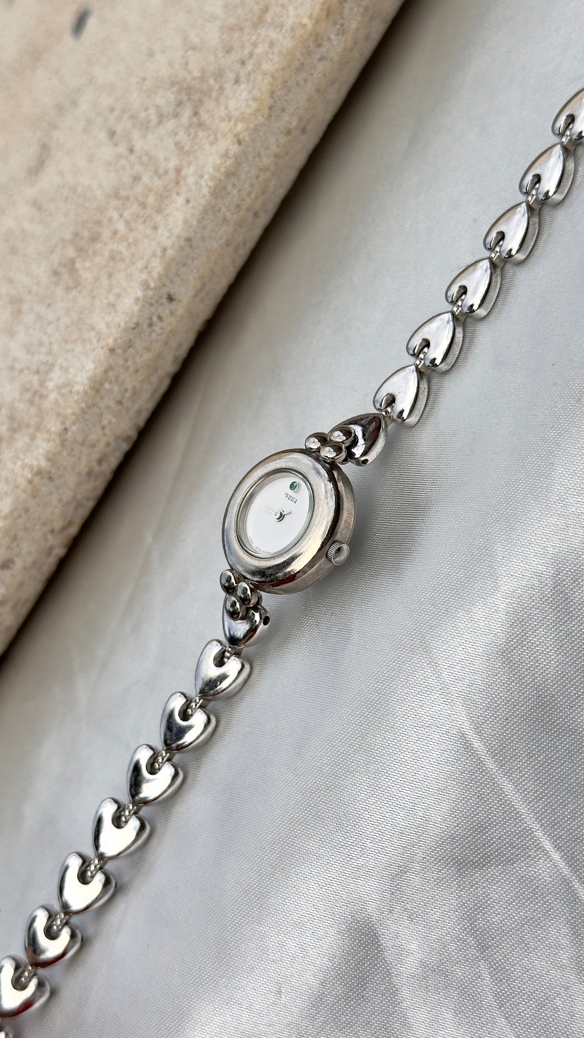 Citizen Vega Vintage Watch 1995, Heart Bracelet