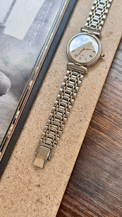 1997 Vintage Seiko Exceline Watch - Roman Dial