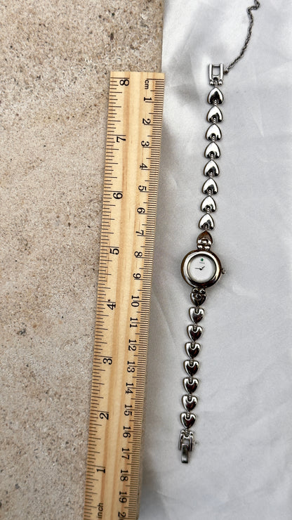 Citizen Vega Vintage Watch 1995, Heart Bracelet