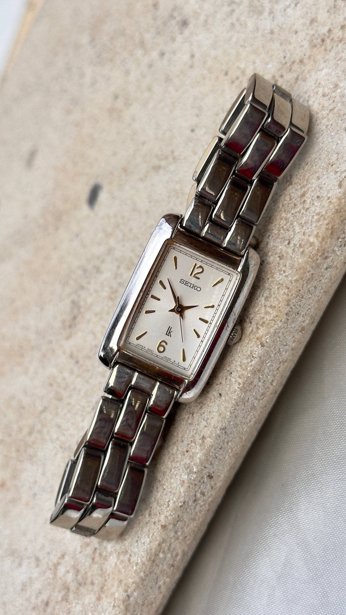 Super Rare Seiko LK Vintage  Women's Tank Watch 1996
