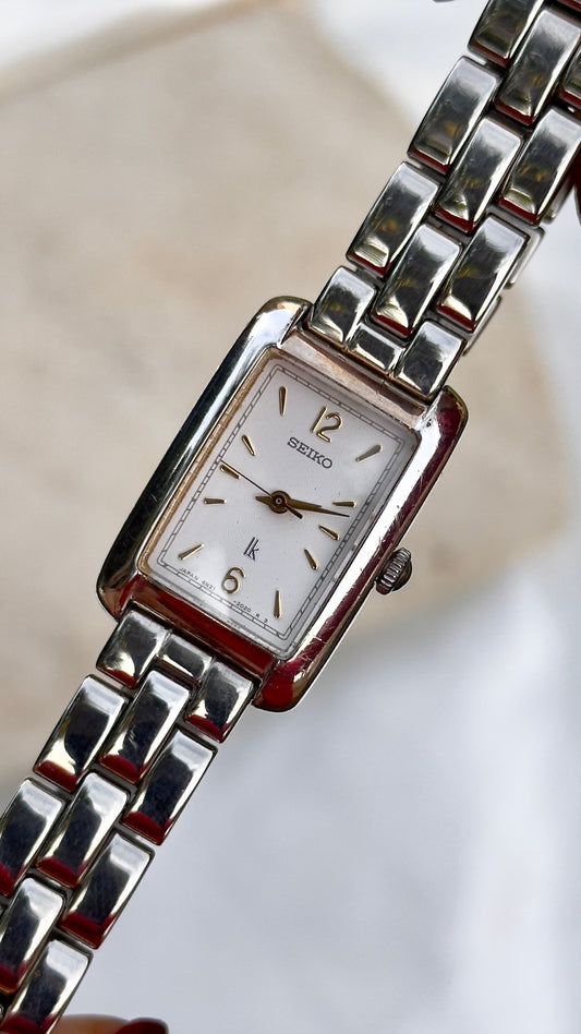 Super Rare Seiko LK Vintage  Women's Tank Watch 1996