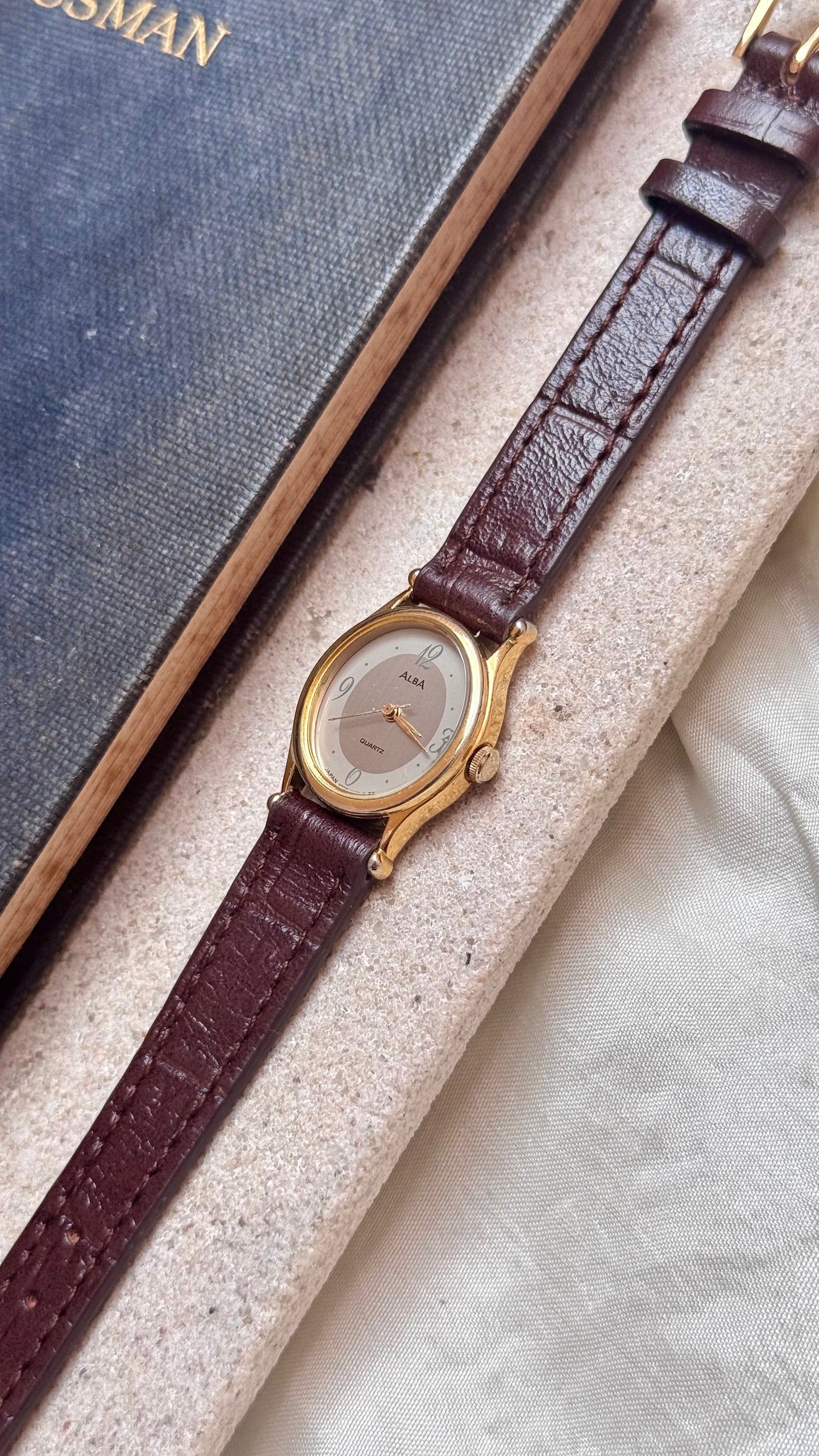 Vintage Alba Seiko Women's Watch 1990s - Gold Plated