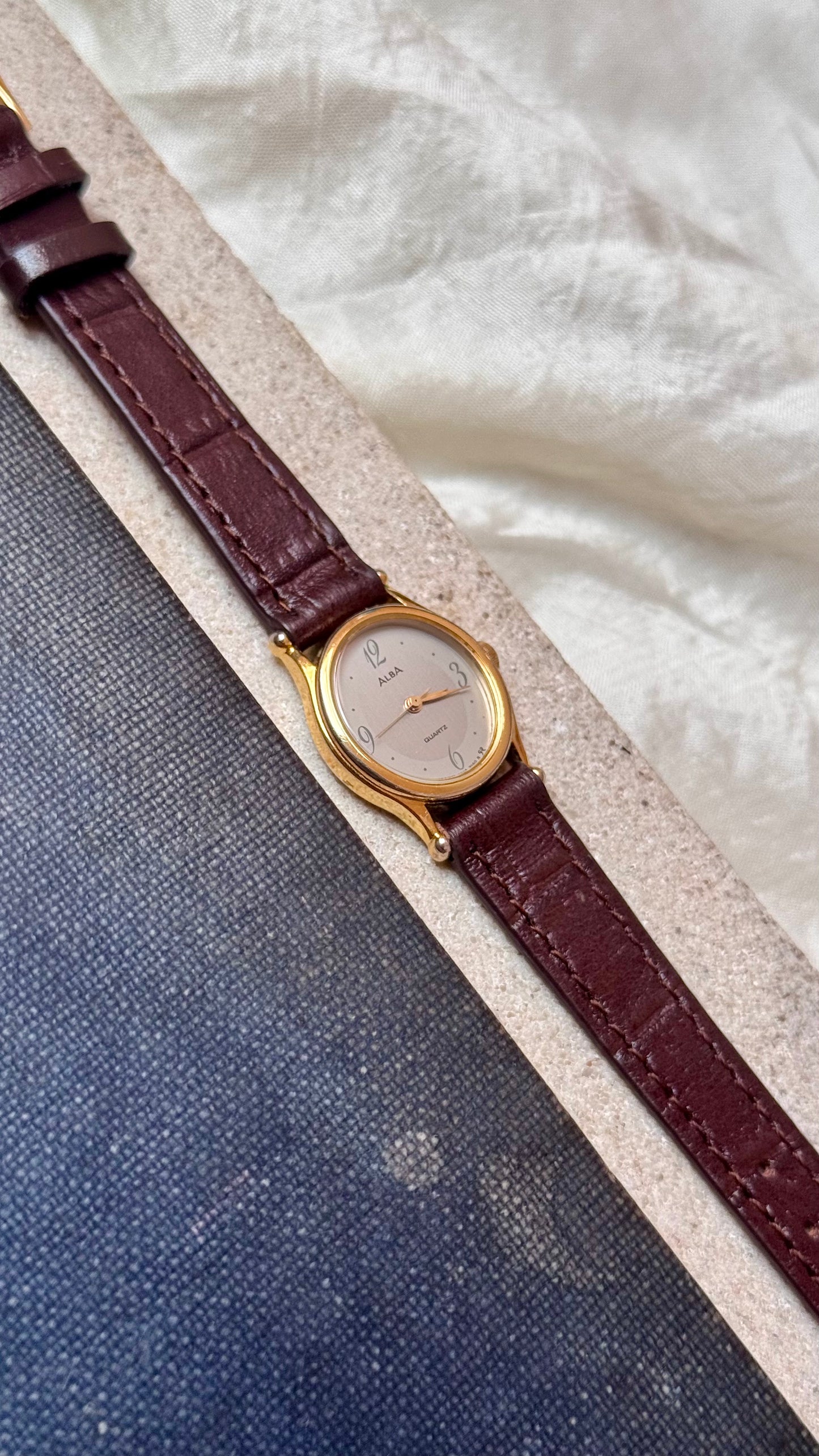 Vintage Alba Seiko Women's Watch 1990s - Gold Plated