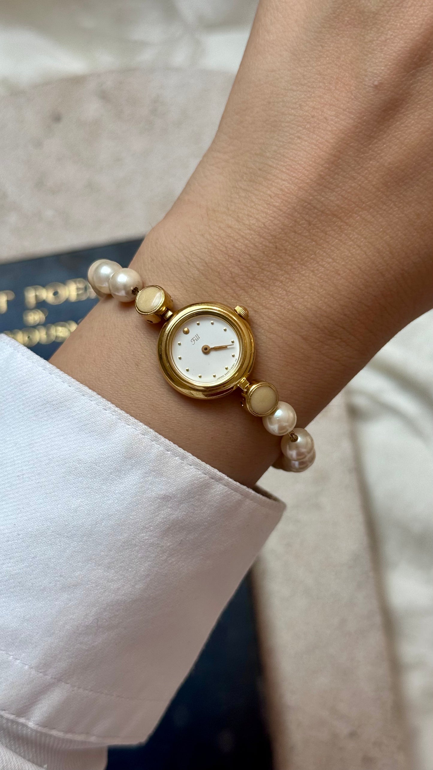 Citizen Fill Vintage Watch - Japanese Akoya Pearl