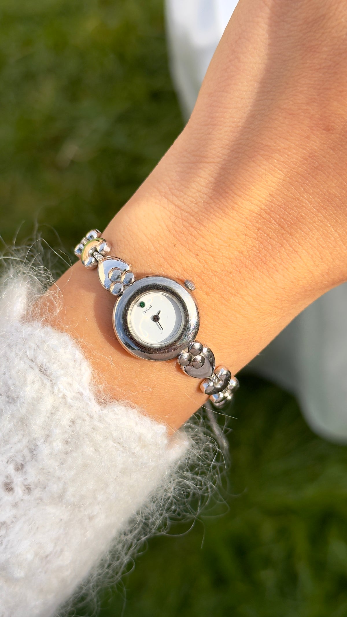Citizen Vega Vintage Watch 1995, Heart Bracelet