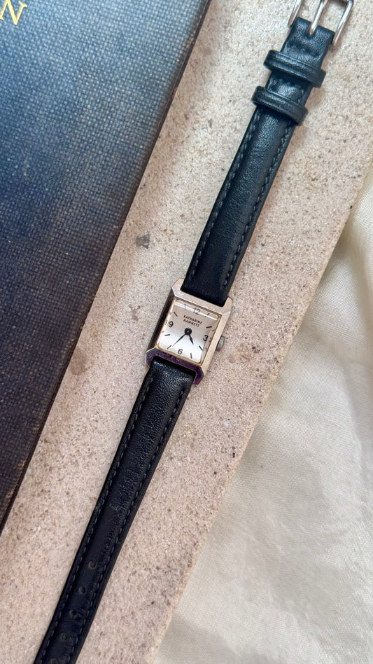 Dainty Katharine Hamnett London vintage watch 1990s