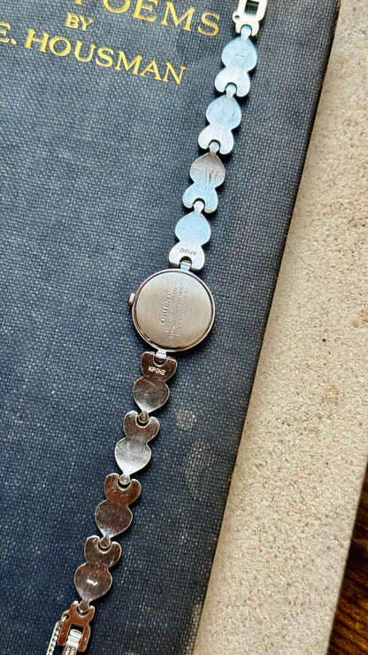 Vintage ORIENT Jupiter 1990s - Heart Bracelet, Gold Plated