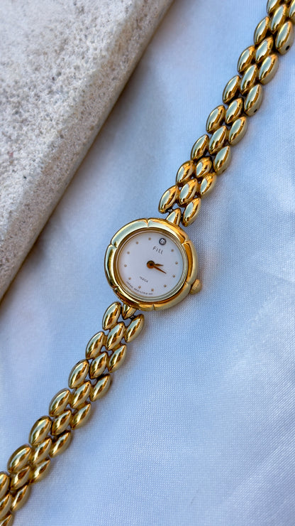 1993 Citizen Fill Vintage Watch - Gold Plated, Near Mint
