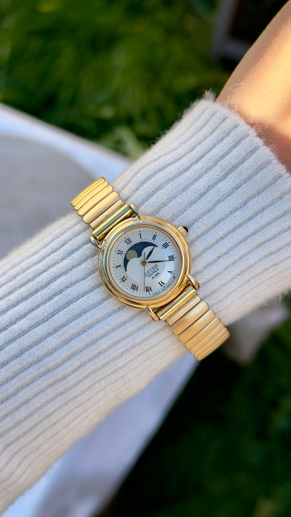 Super Rare Vintage Seiko Alba Watch 1998 - Moon Calendar