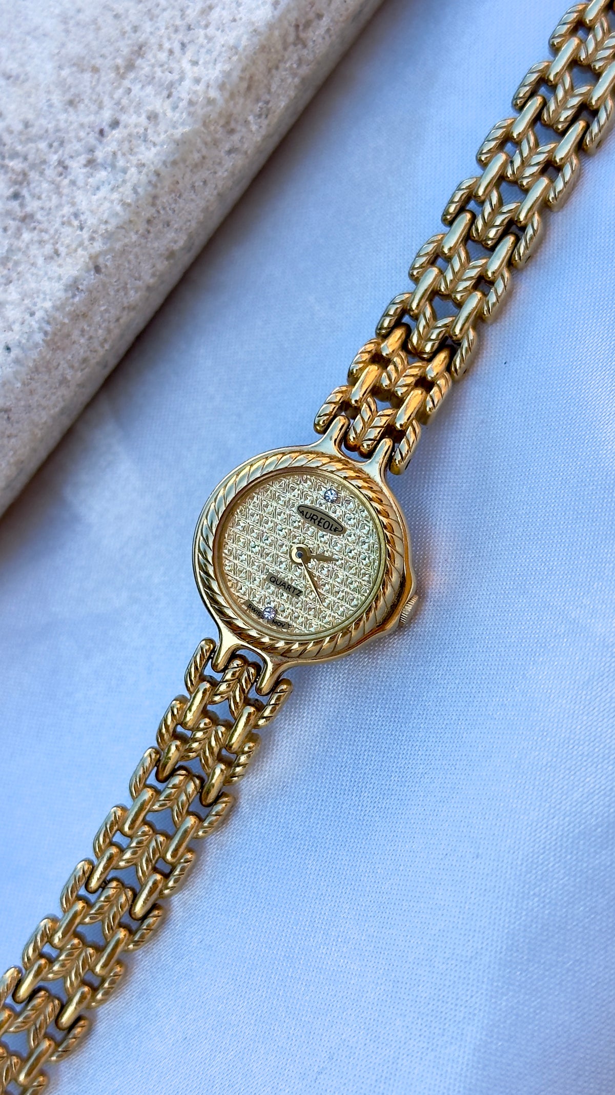 Aureole Vintage Watch - Gold Plated - Near Mint