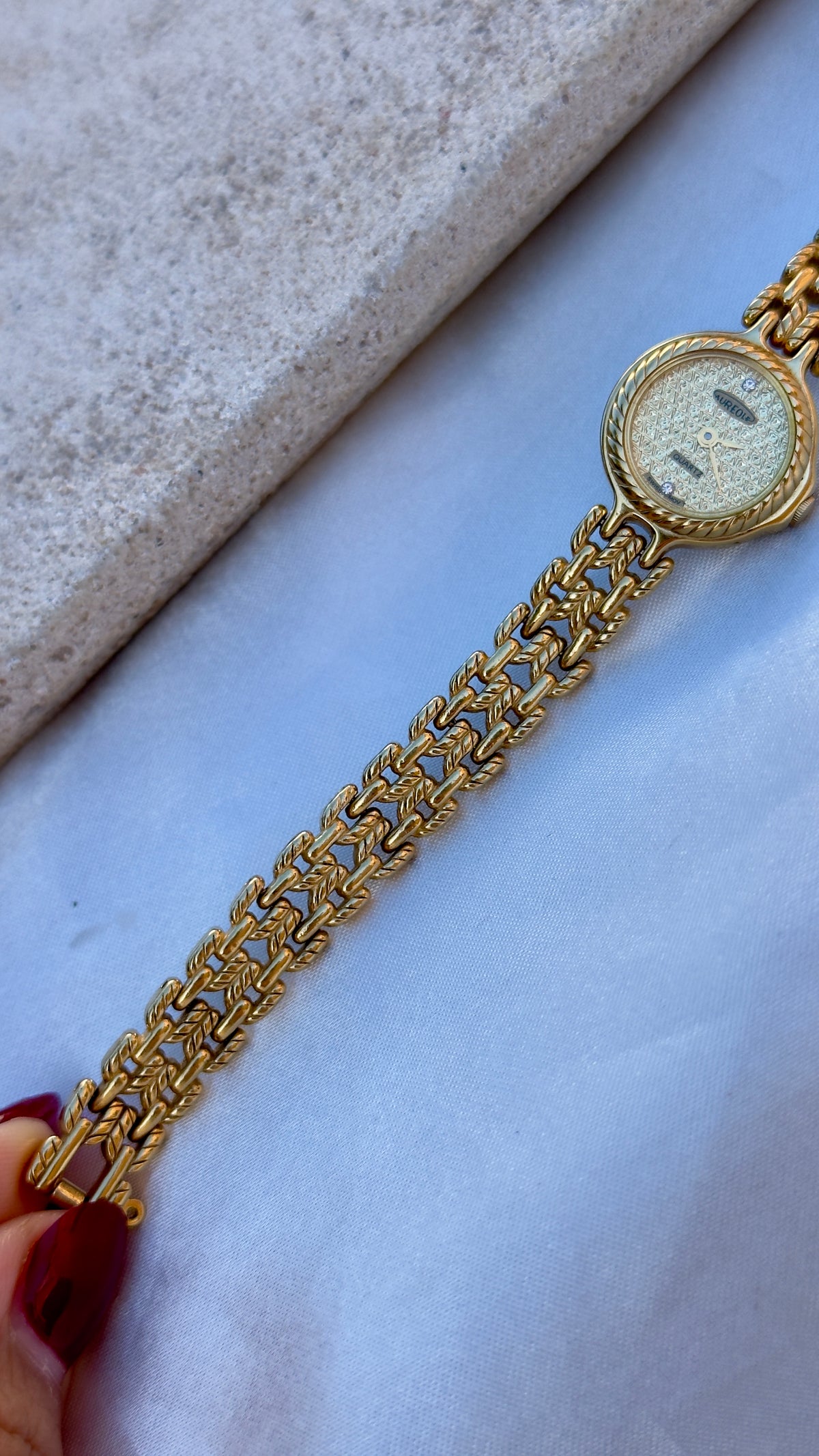 Aureole Vintage Watch - Gold Plated - Near Mint