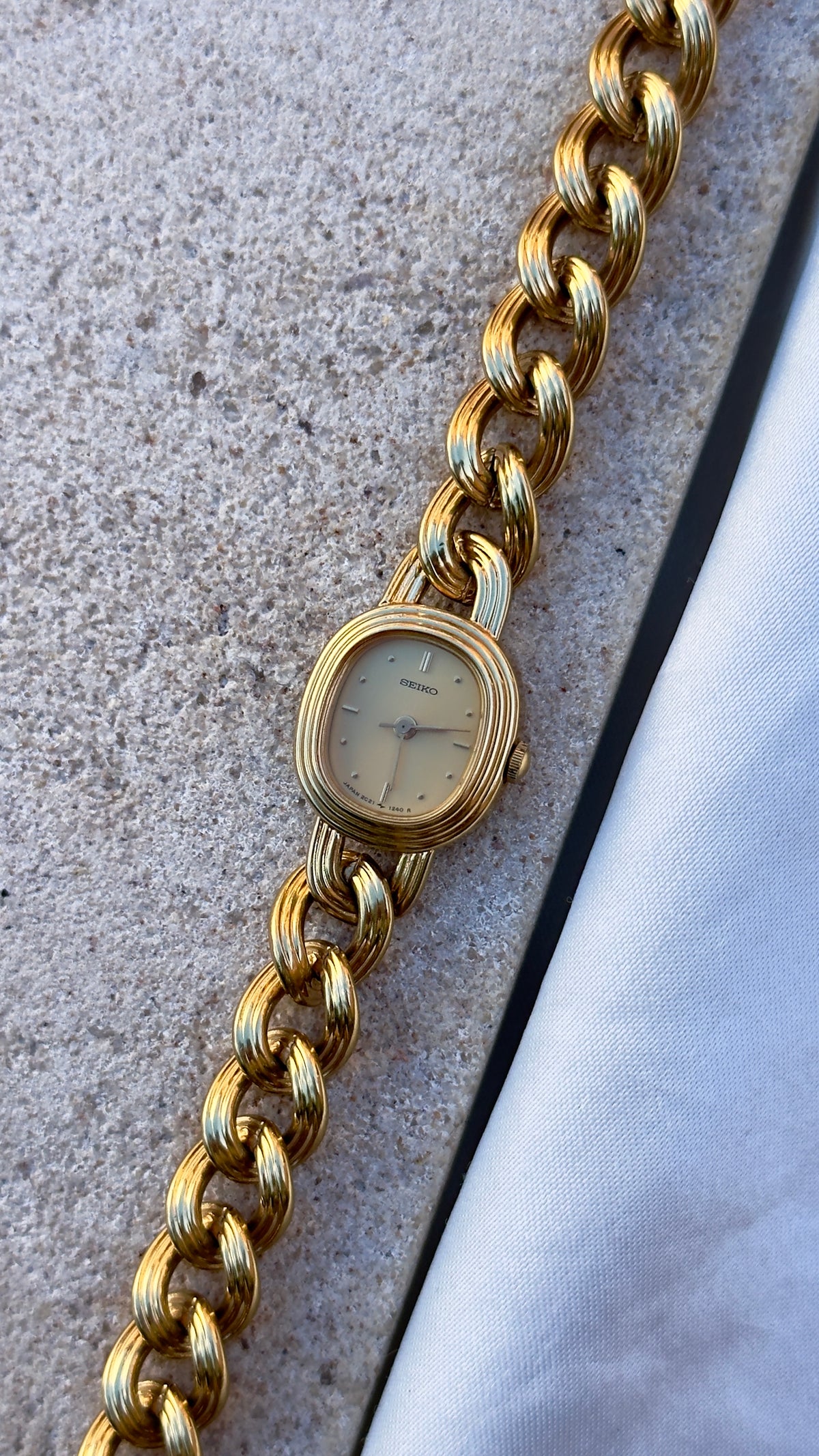 Near Mint Conditiion Seiko Vintage Watch 1997 - Champagne Dial