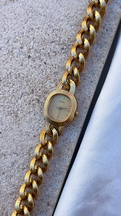 Near Mint Conditiion Seiko Vintage Watch 1997 - Champagne Dial