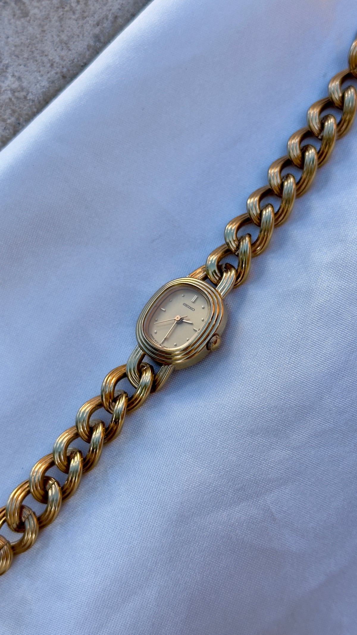 Near Mint Conditiion Seiko Vintage Watch 1997 - Champagne Dial