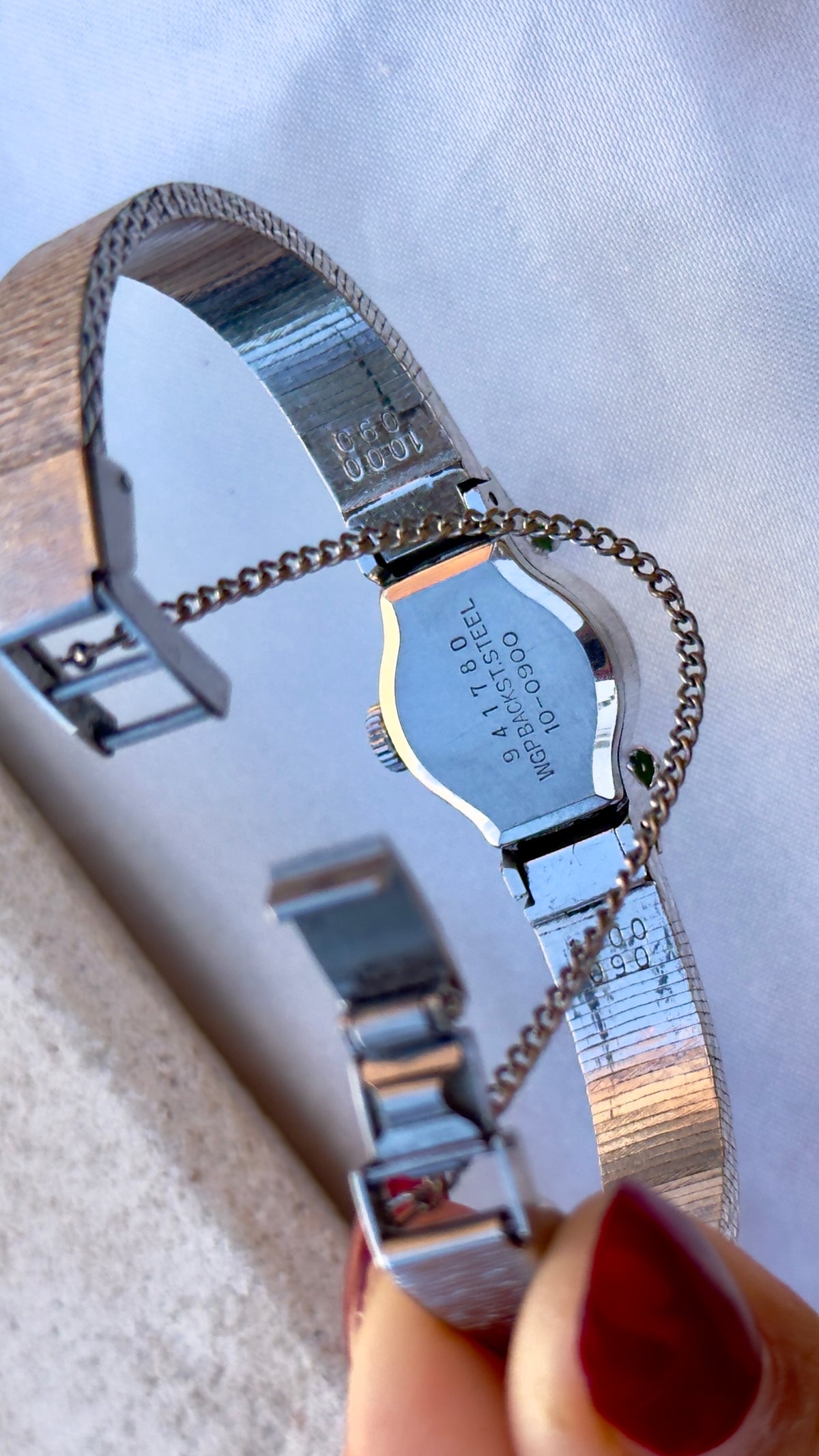 Super Rare 1979 Seiko vintage manual watch - white gold plated