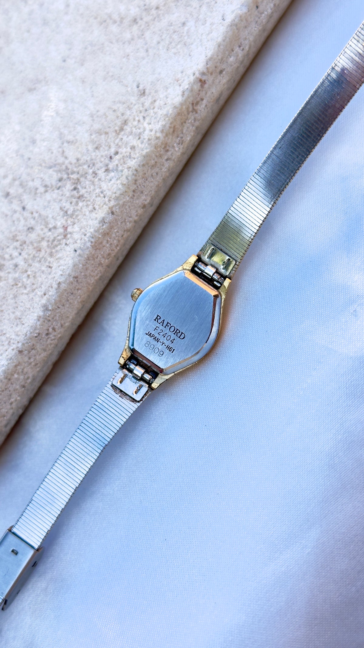 Raford Seiko Movement Vintage Watch - Gold Plated
