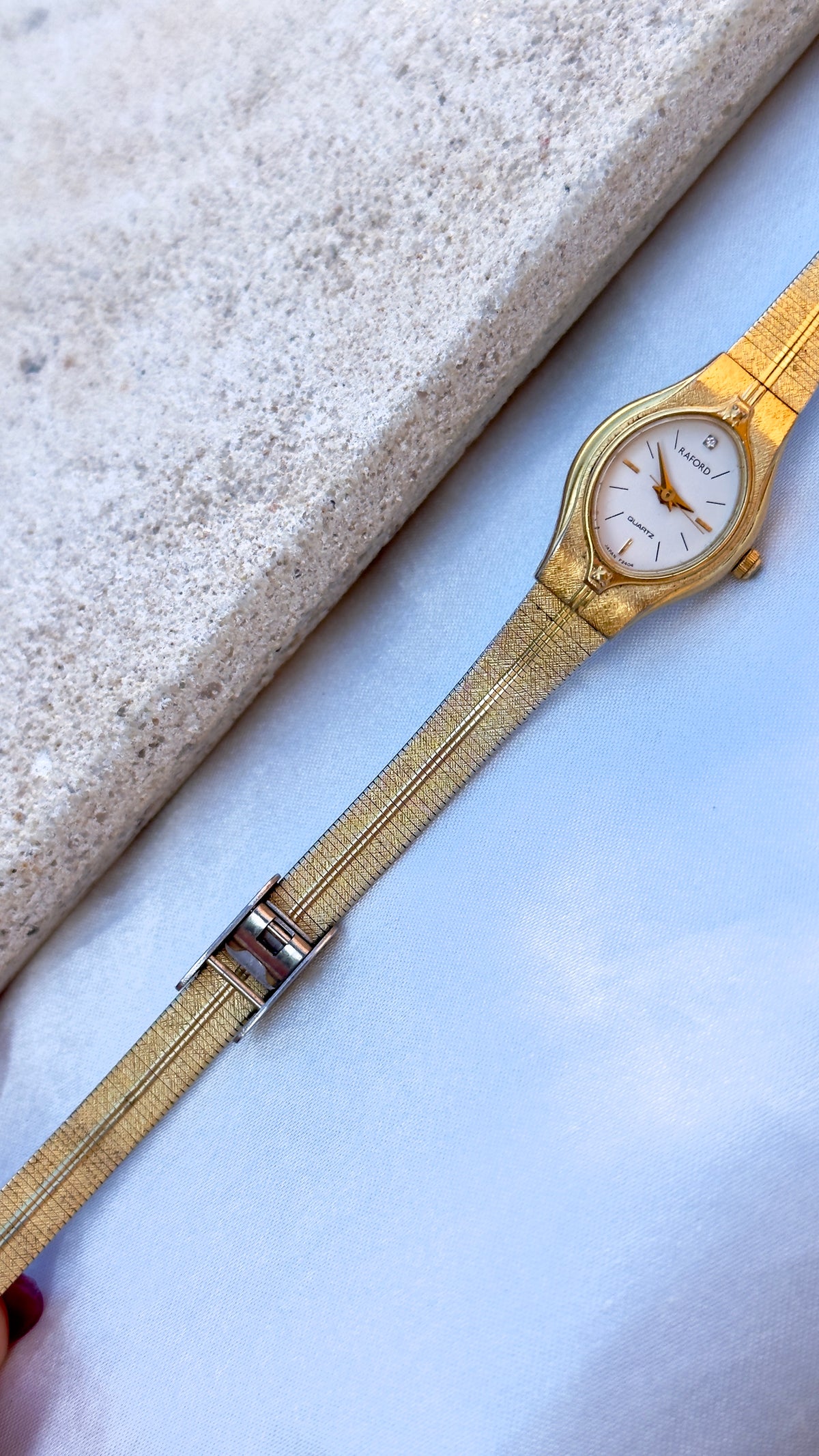 Raford Seiko Movement Vintage Watch - Gold Plated