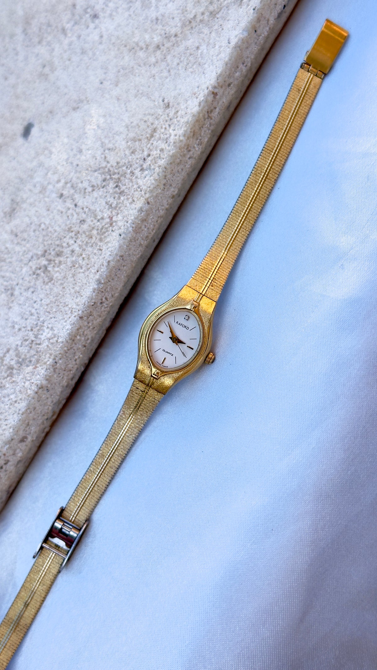 Raford Seiko Movement Vintage Watch - Gold Plated