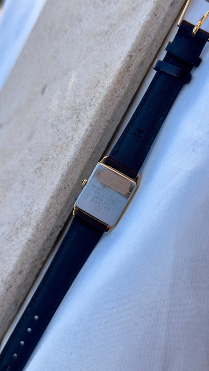 Vintage Seiko Women's Tank Watch 1985 - Gold Plated, Near Mint Condition