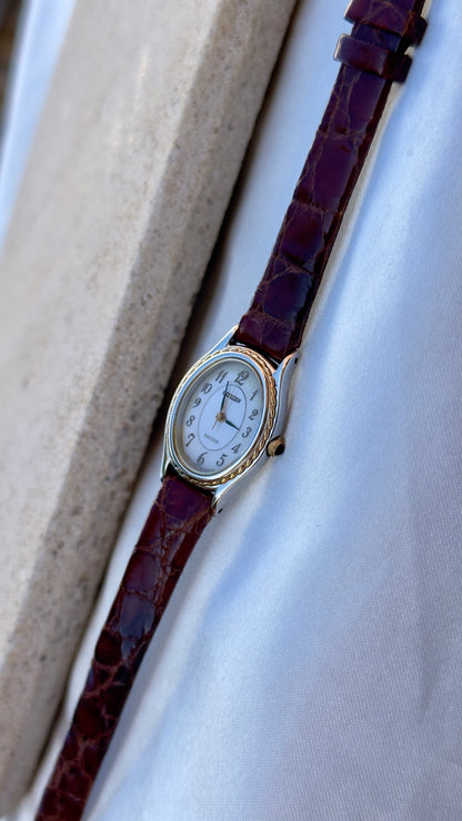 Super Rare Citizen Exceed Duratech vintage watch 1998 - Gold Plate, Mint Condtion with tag