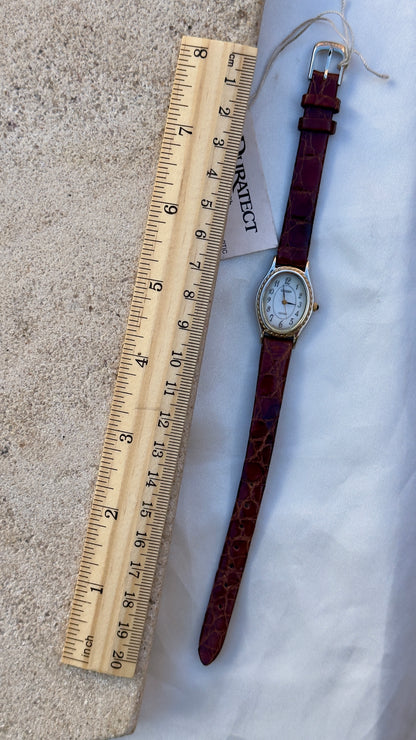 Super Rare Citizen Exceed Duratech vintage watch 1998 - Gold Plate, Mint Condtion with tag