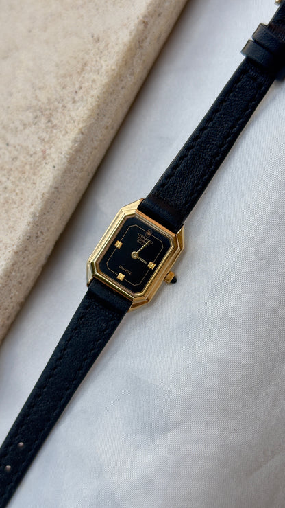 Vintage Leonardo Cenbale Watch 1990s - Gold Plated