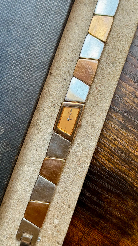 Asymmetrical Seiko Vintage Watch 1997